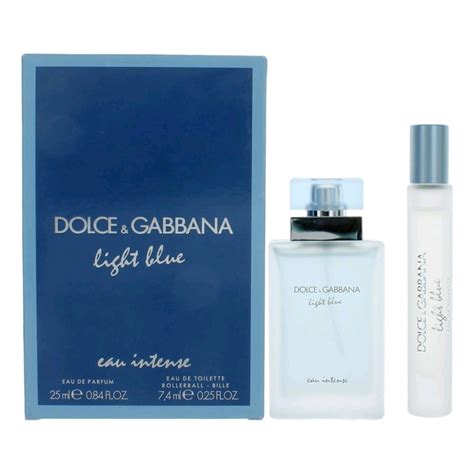 dolce gabbana 2 piece set|light blue intense gift set.